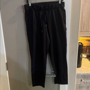 Black Lululemon Drawstring Joggers